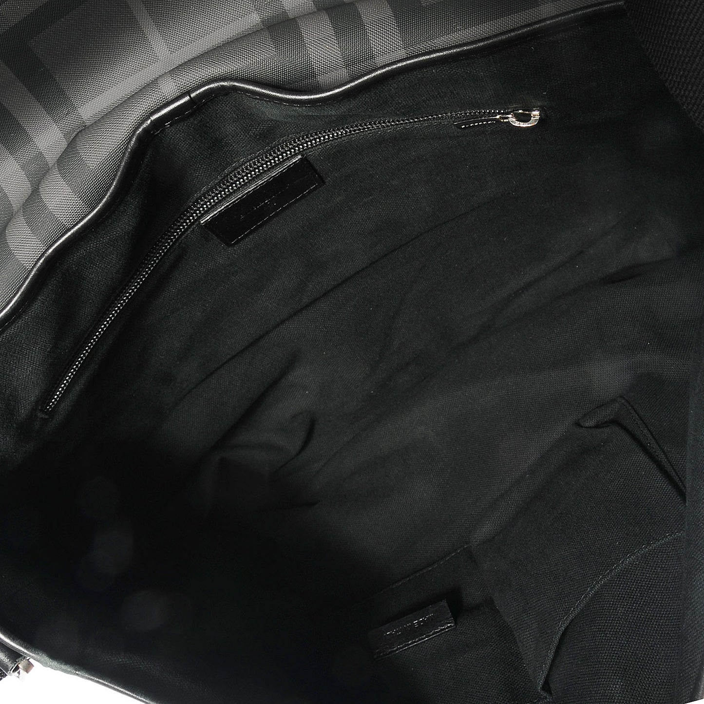 Smoked Check Messenger Bag