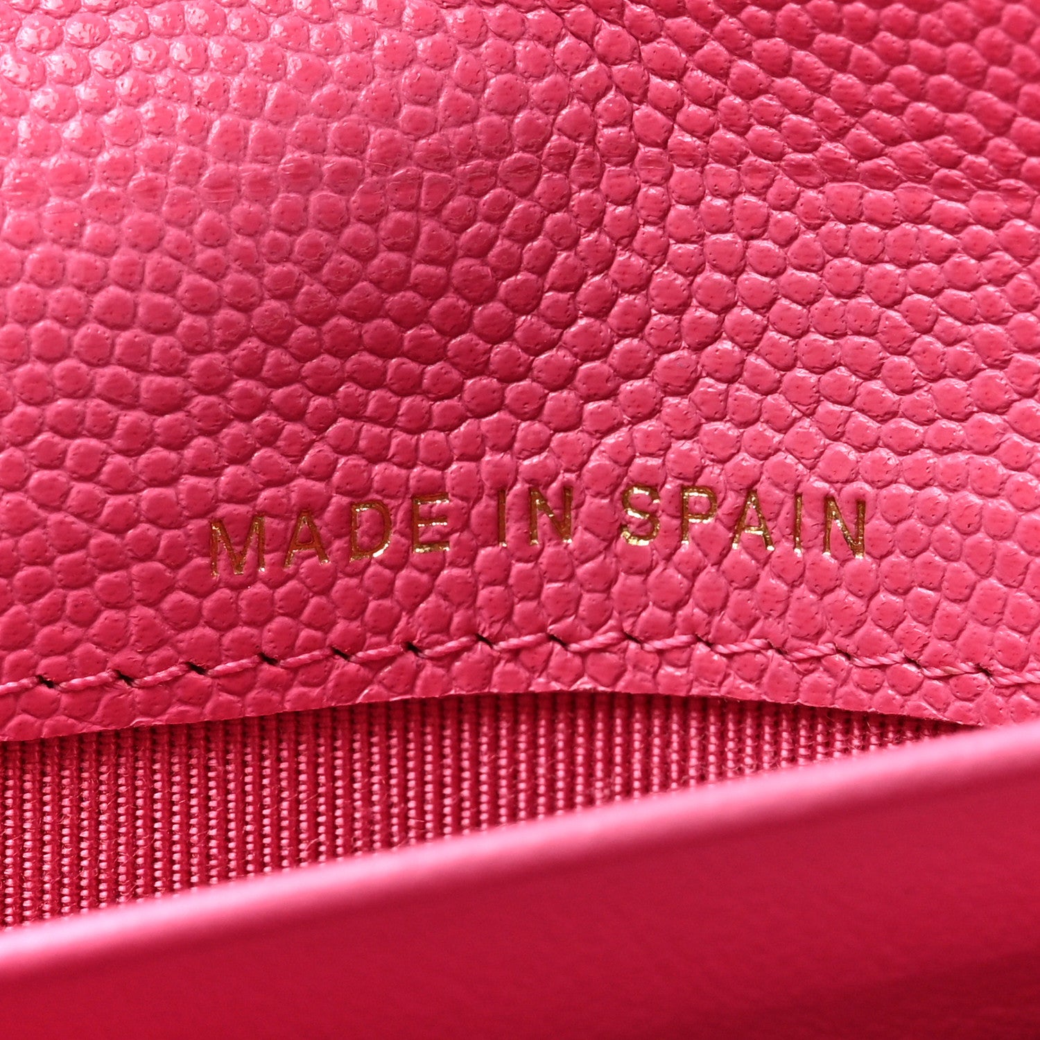 Chanel Caviar Quilted Medium Gusset Flap Wallet Pink 7 of 8
