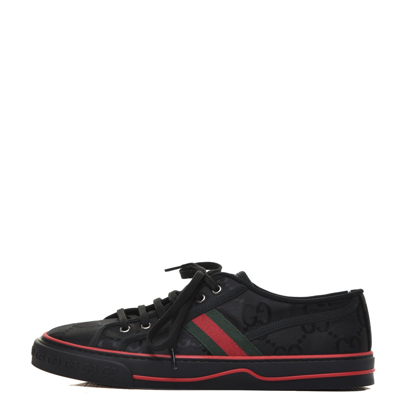 Econyl Nylon Web Monogram Off The Grid Mens 1977 Tennis Sneakers 10 Black