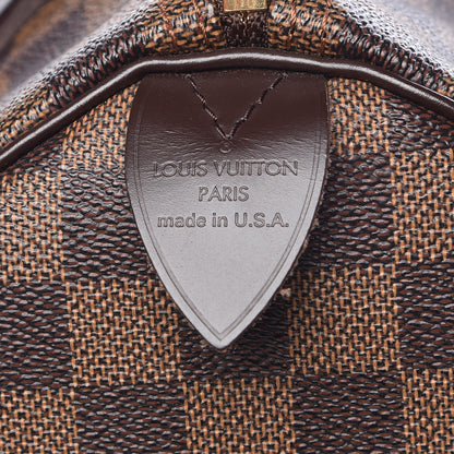 Louis Vuitton Damier Ebene Speedy 30 10 of 11