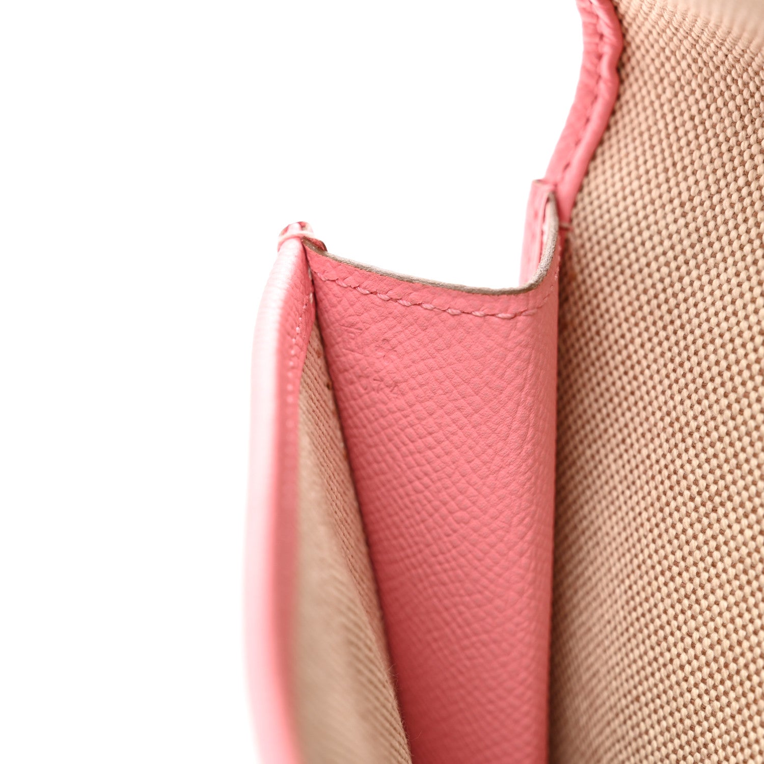 Hermes Epsom Jige PM Clutch Rose Confetti 7 of 8
