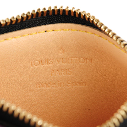 Louis Vuitton Monogram Multicolor Key Pouch Black 6 of 7