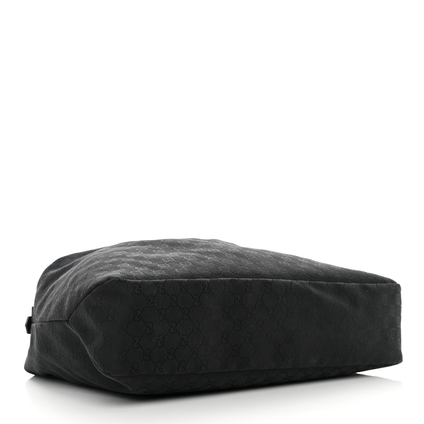 Monogram Large Horsebit Chain Hobo Black
