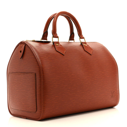 Louis Vuitton Epi Speedy 30 Kenyan Fawn 3 of 10