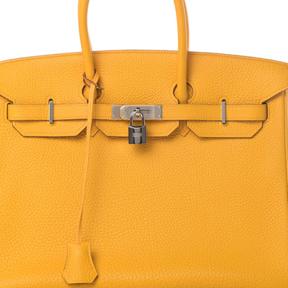 Hermes Togo Birkin 35 Soleil 32 of 38