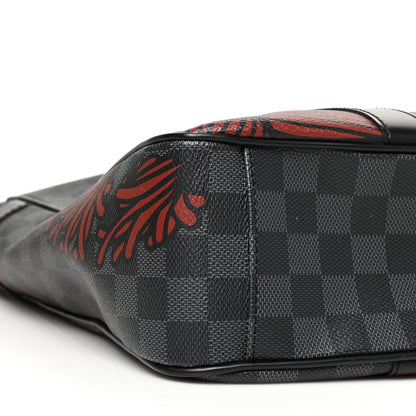 Louis Vuitton Damier Graphite Rope Tadao Red 8 of 9