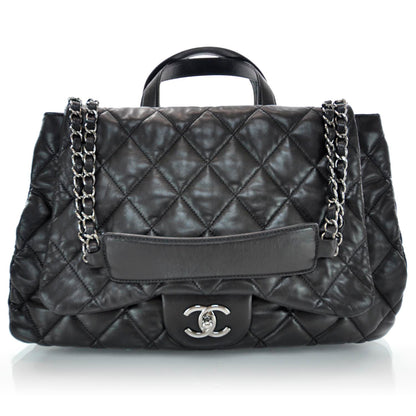 Chanel Lambskin Quilted 3 Maxi Flap Bag Black 1 of 10