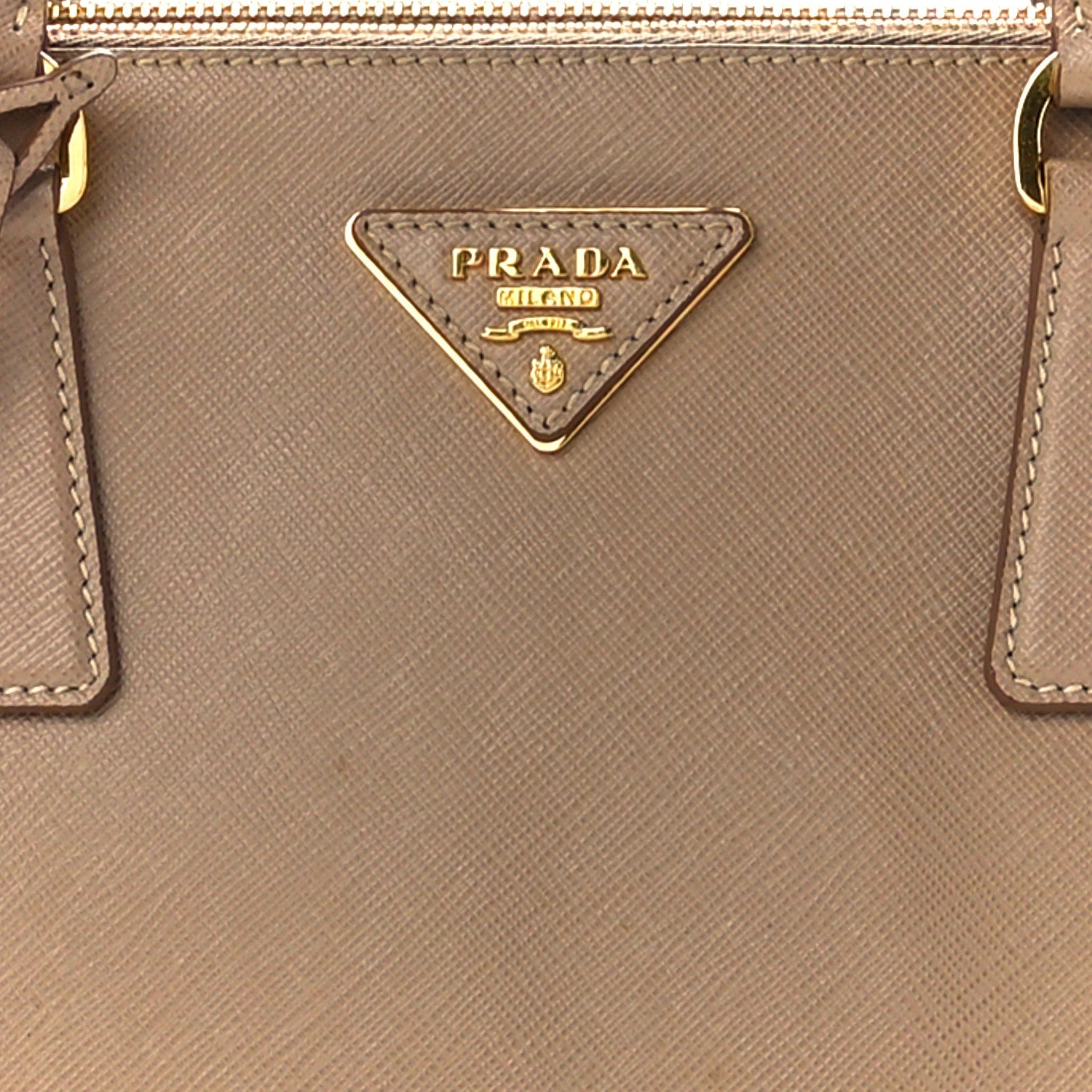 Prada Saffiano Medium Galleria Double Zip Tote Cammeo 6 of 13