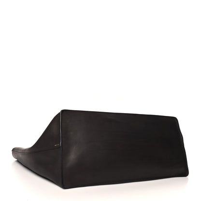 The Row Polished Saddle Calfskin Idaho XL Dark Brown 5 of 13
