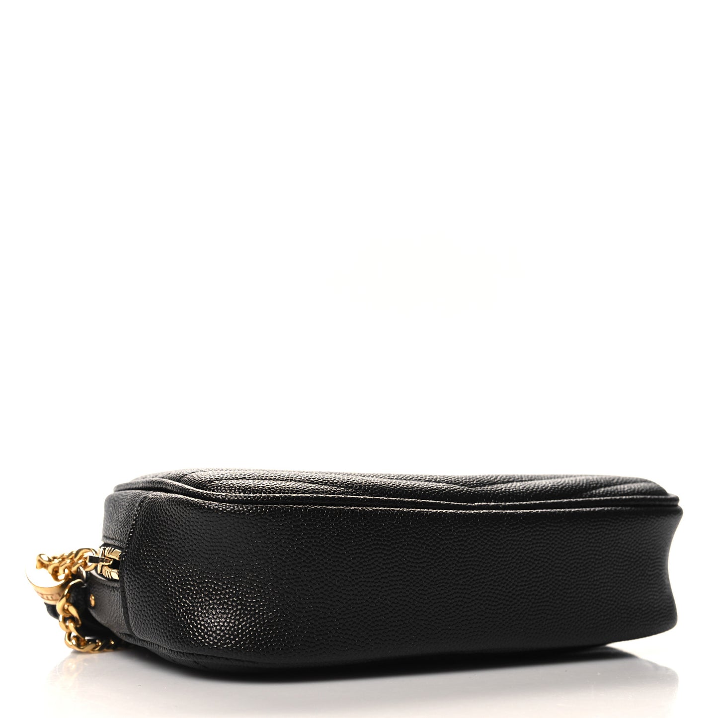 Grain De Poudre Matelasse Monogram Mini Lou Camera Bag Black