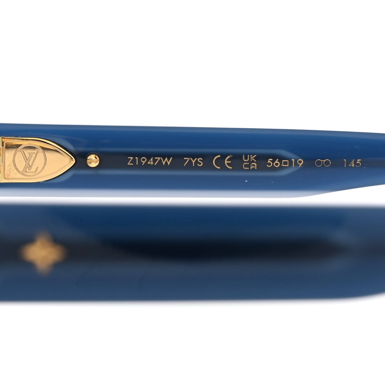 Louis Vuitton Acetate Gradient My Monogram Soft Cat Eye Sunglasses Z1947W Blue 5 of 7