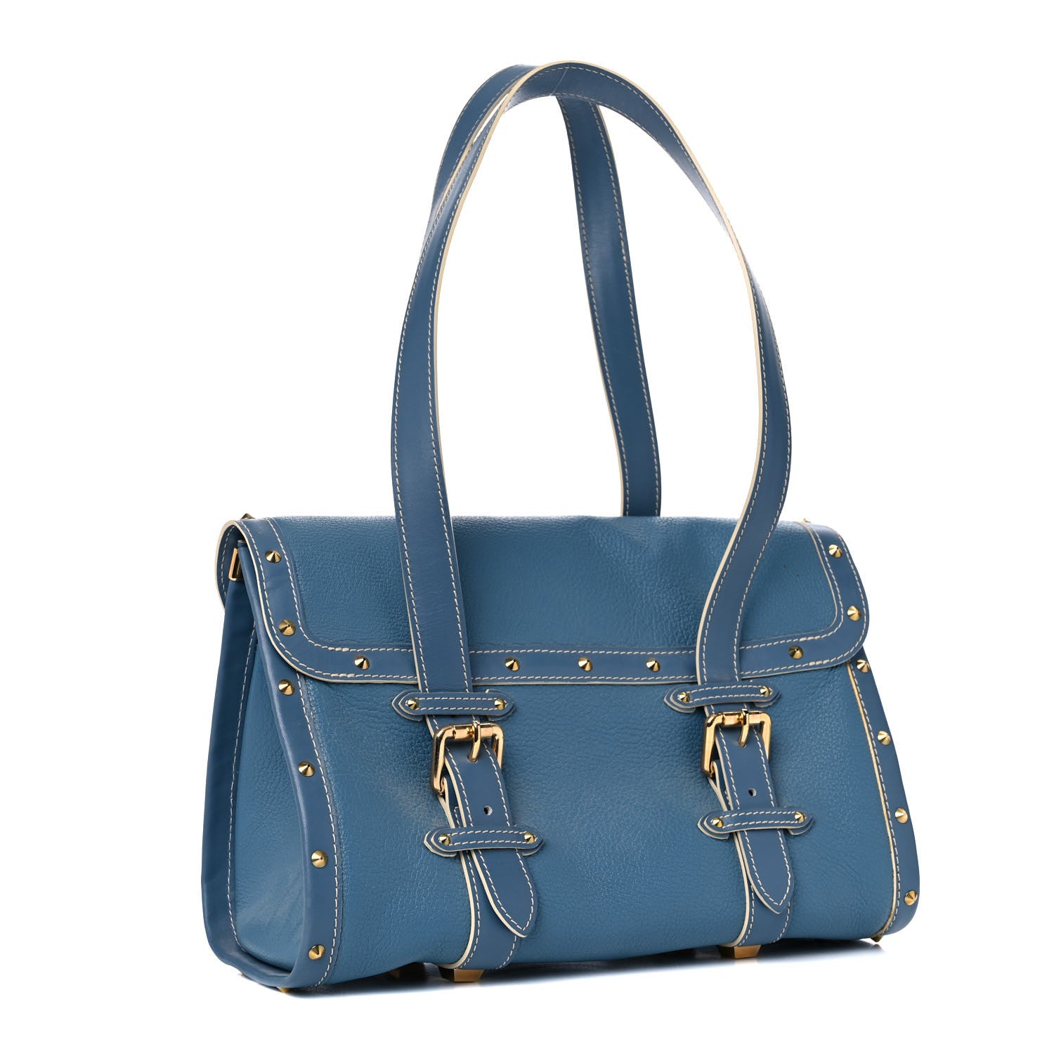 Louis Vuitton Suhali L Epanoui GM Blue 3 of 14