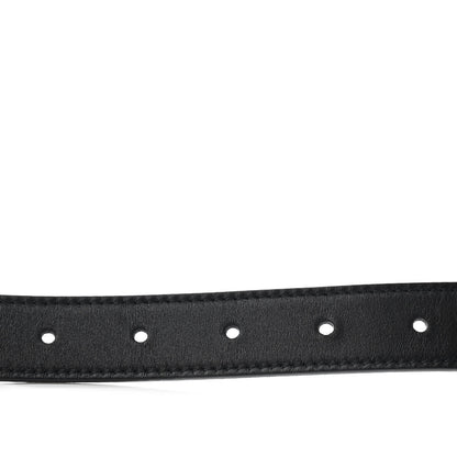 Gucci Moon Calfskin Torchon Double G 25mm Belt 90 36 Black 4 of 7