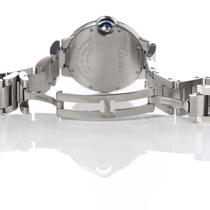 Cartier Stainless Steel 33mm Ballon Bleu De Quartz Watch 6 of 7