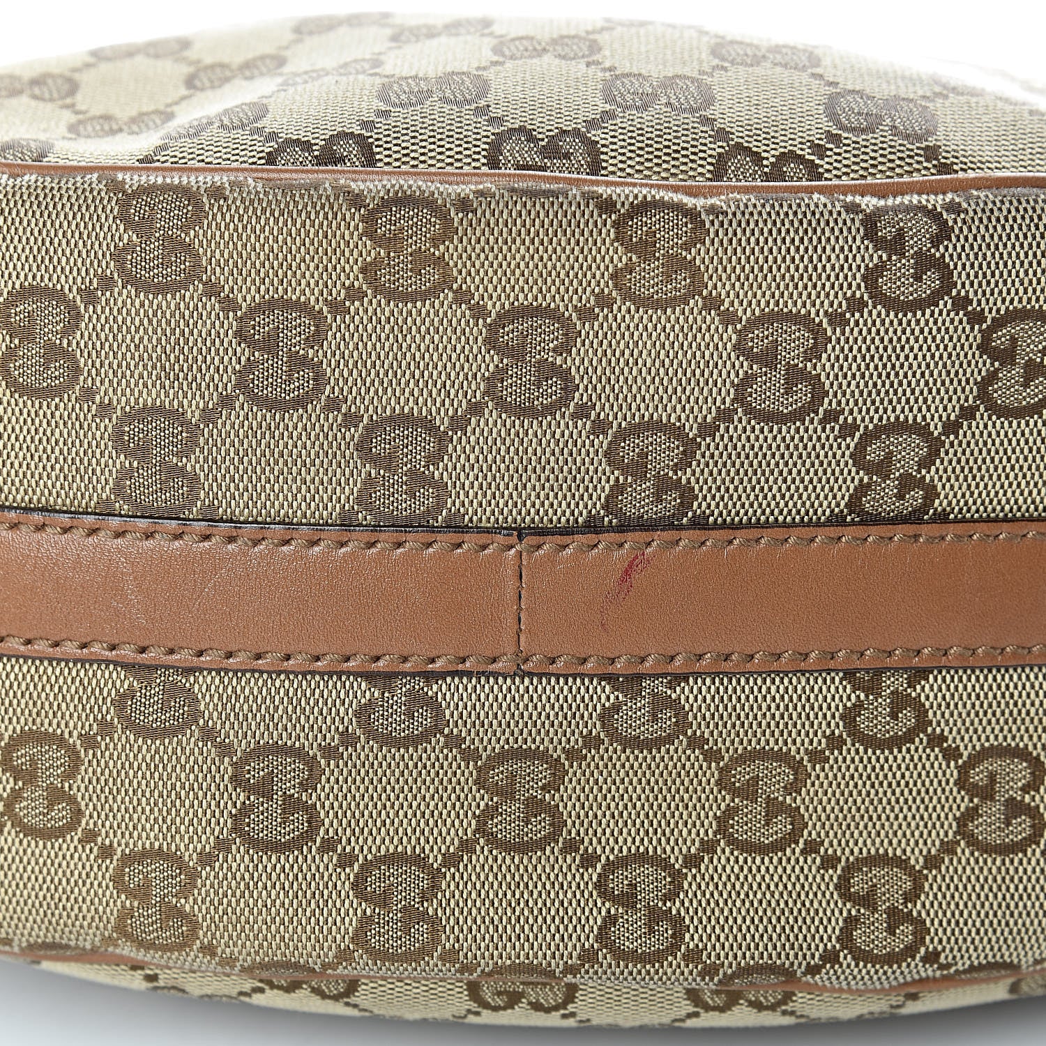 Gucci Monogram Medium GG Twins Hobo Tan 13 of 14