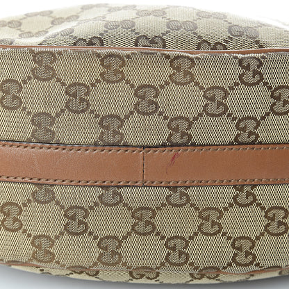 Gucci Monogram Medium GG Twins Hobo Tan 13 of 14