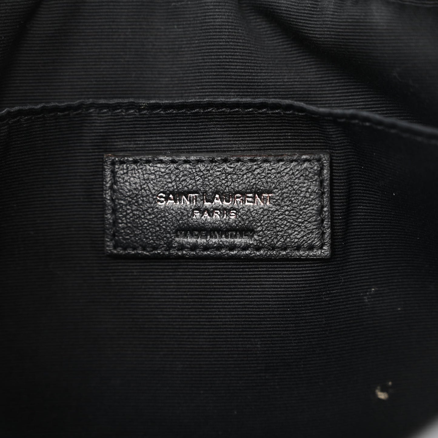 Calfskin Matelasse Monogram Lou Camera Bag Black