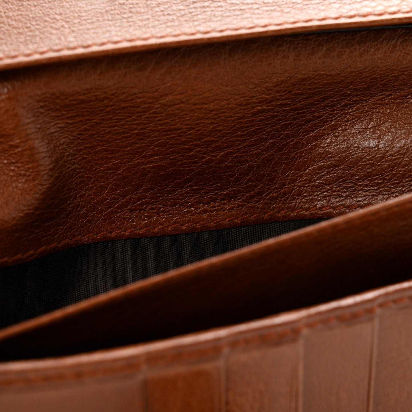 Guccissima Signoria Continental Wallet Brown