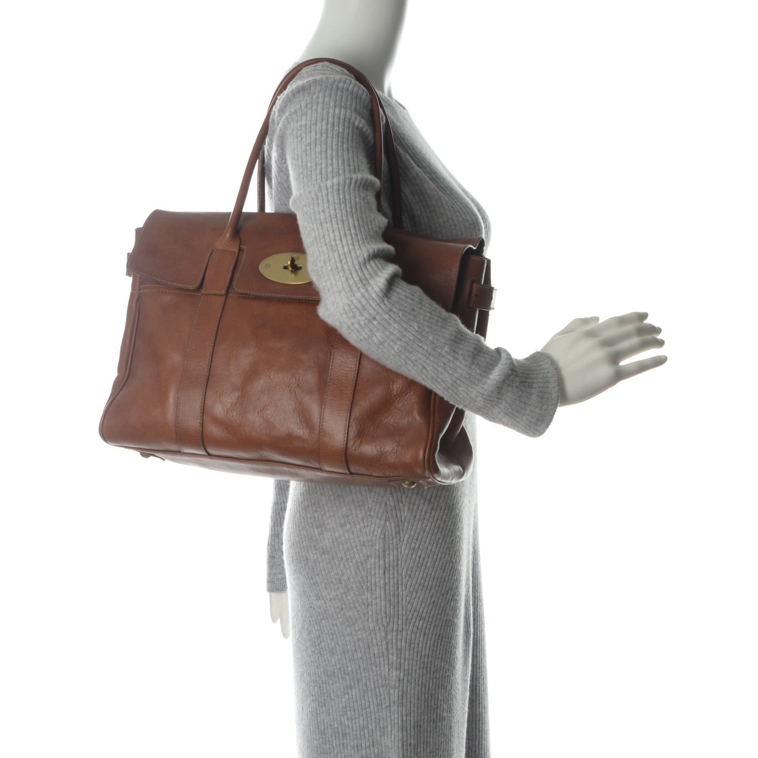 Mulberry Natural Leather Bayswater Oak 2 of 10