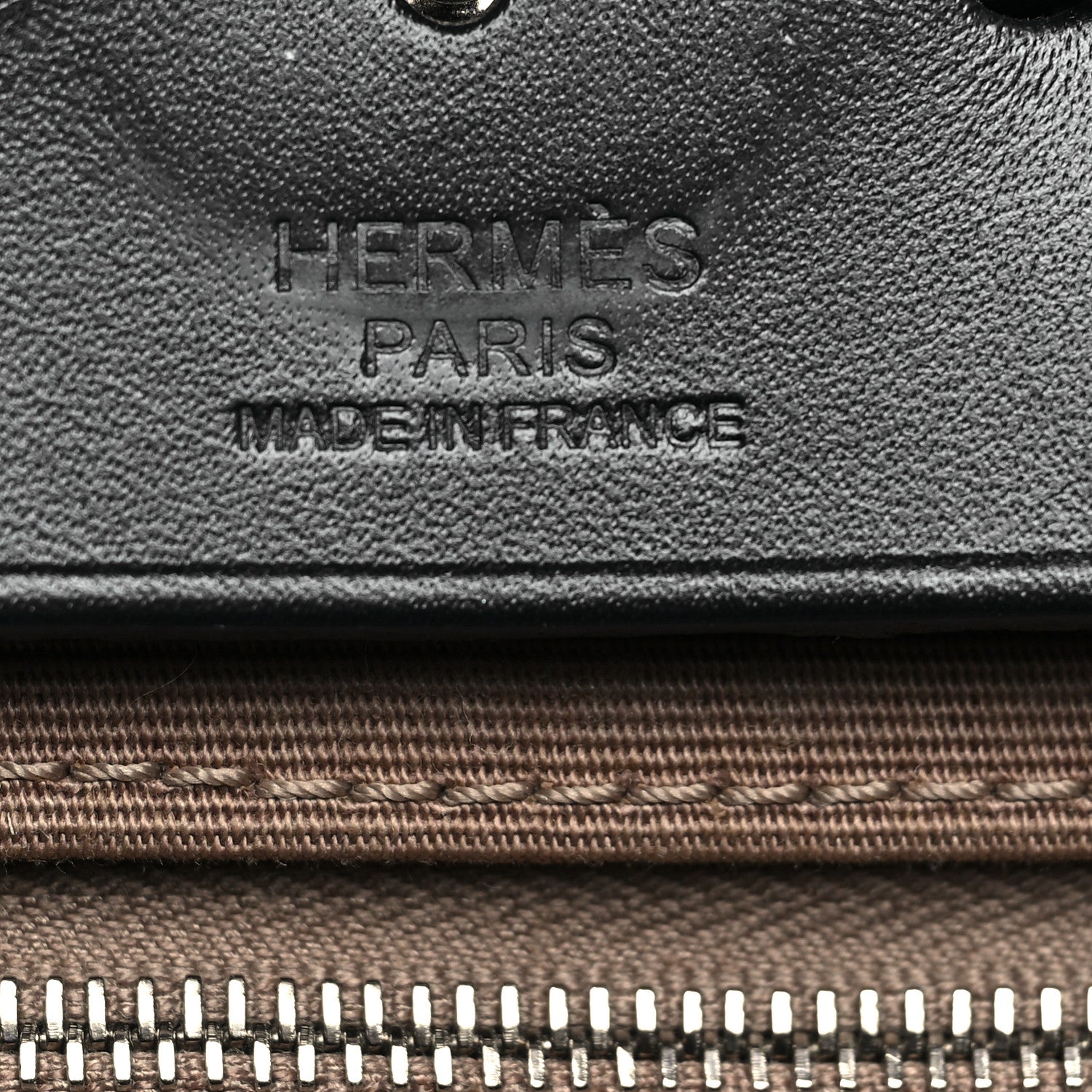 Hermes Toile Officier Vache Hunter Herbag Zip 31 PM Etoupe Bleu Indigo 7 of 12