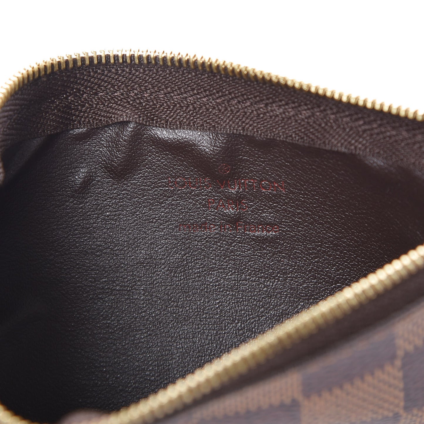 Damier Ebene Josephine Wallet Zippered Insert