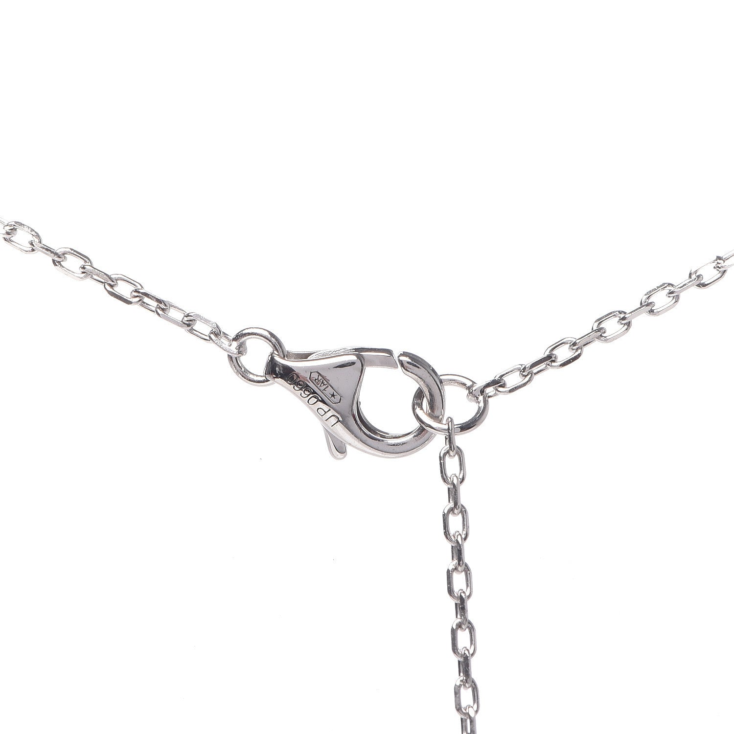 Cartier 18K White Gold Diamond D'Amour Heart Pendant Necklace 6 of 7