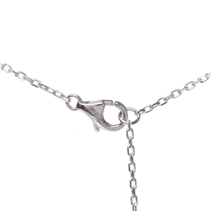 Cartier 18K White Gold Diamond D'Amour Heart Pendant Necklace 6 of 7