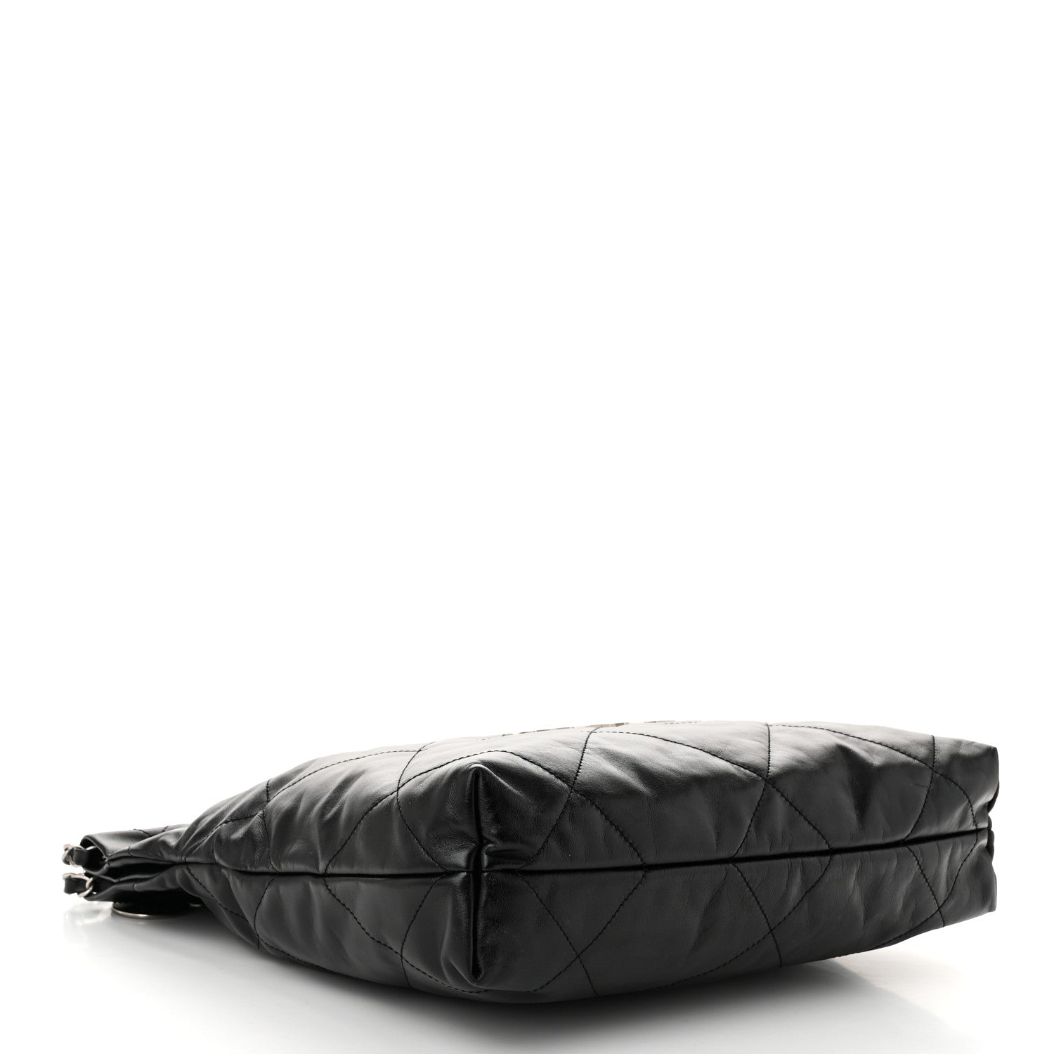 Chanel Shiny Calfskin Quilted Small Chanel 22 Black 5 of 11