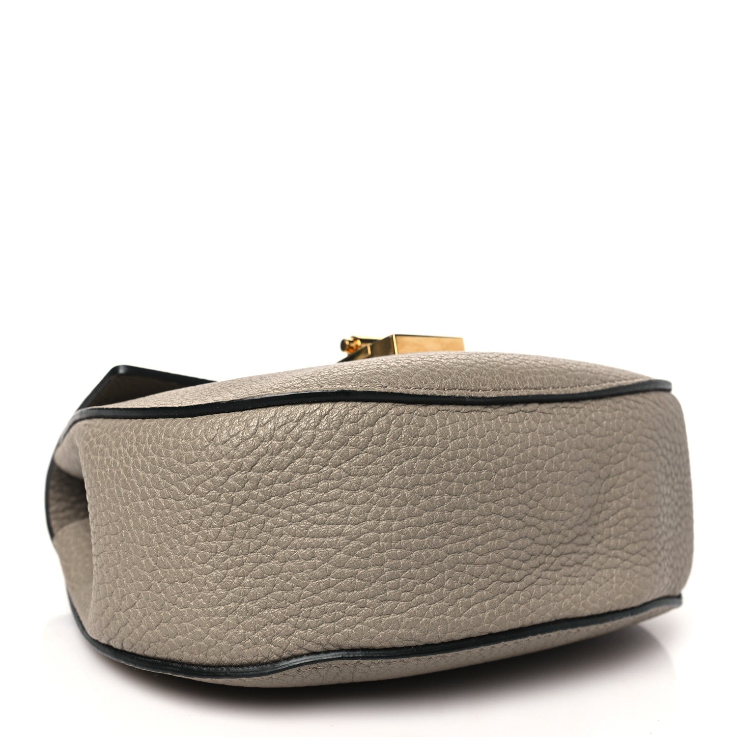 Chloe Grained Lambskin Mini Drew Shoulder Bag Motty Grey 4 of 12