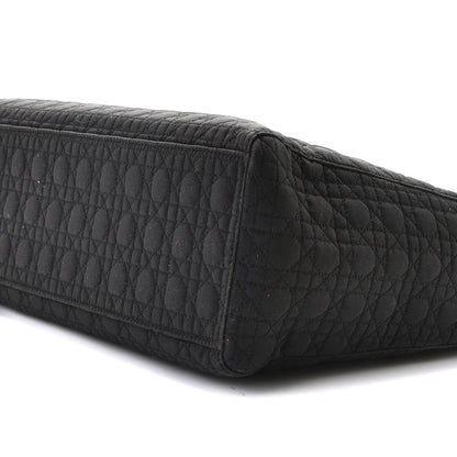 Christian Dior Nylon Cannage Large Lady Dior Black 7 of 7