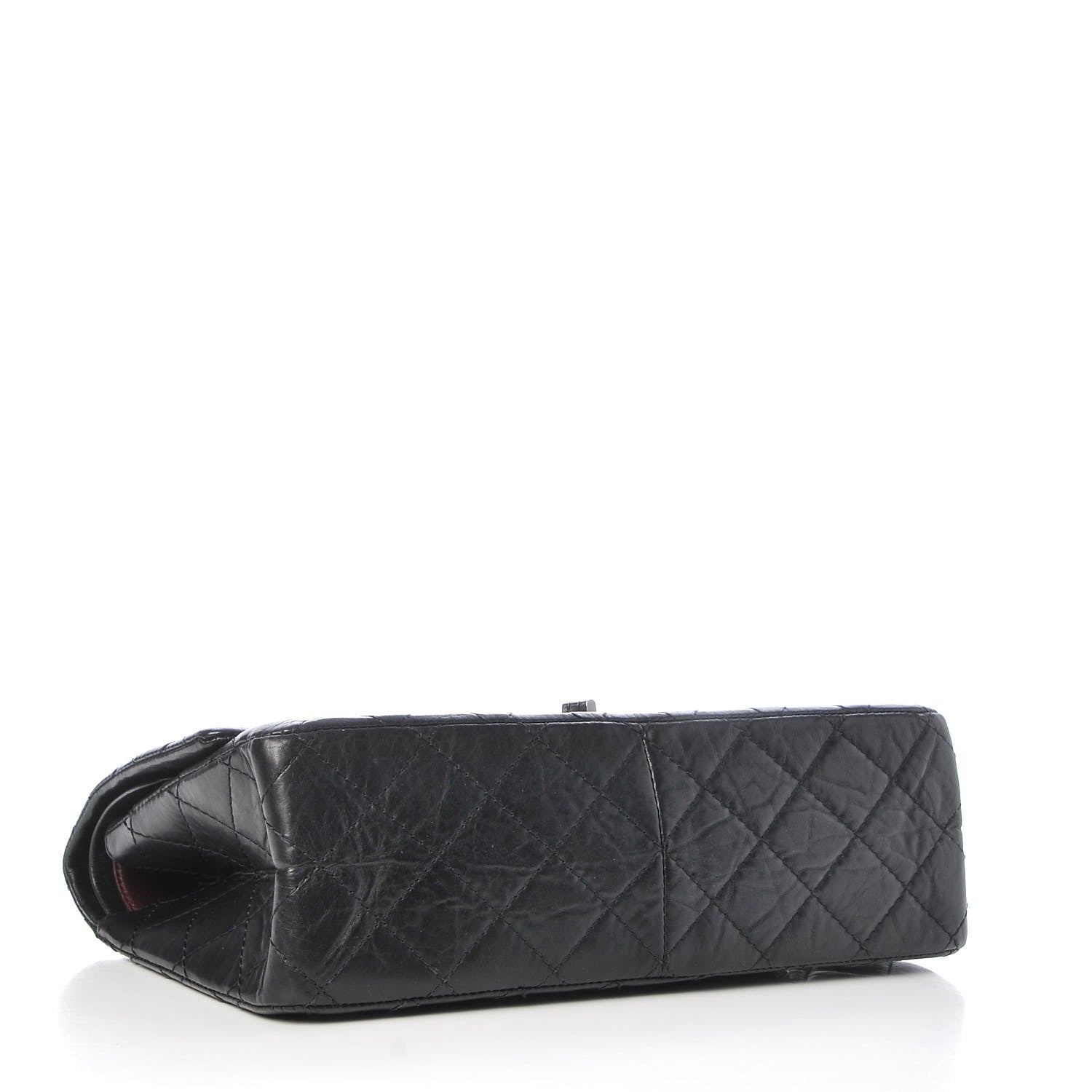 Chanel Aged Calfskin Quilted 2.55 Reissue 226 Flap Black 4 of 7