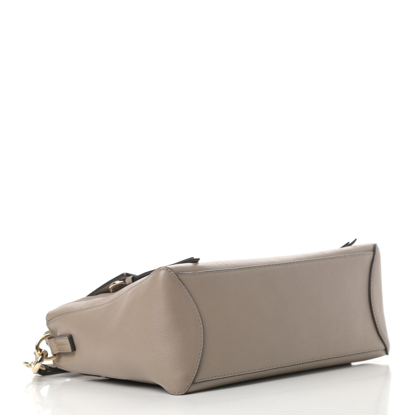 Calfskin Small Faye Day Shoulder Bag Motty Grey