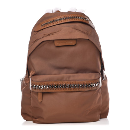 Stella McCartney Nylon GO Backpack Tan 1 of 7