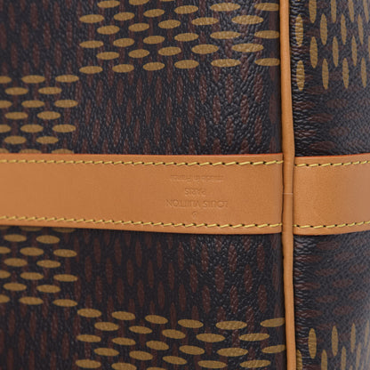 Louis Vuitton X NIGO Giant Damier Ebene Monogram Keepall Bandouliere 50 8 of 10
