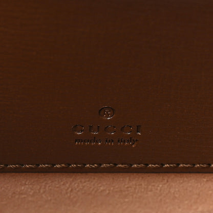 Gucci GG Supreme Monogram Azalea Calfskin Web Mini Jackie 1961 Hobo Beige Ebony Brown Sugar 6 of 10