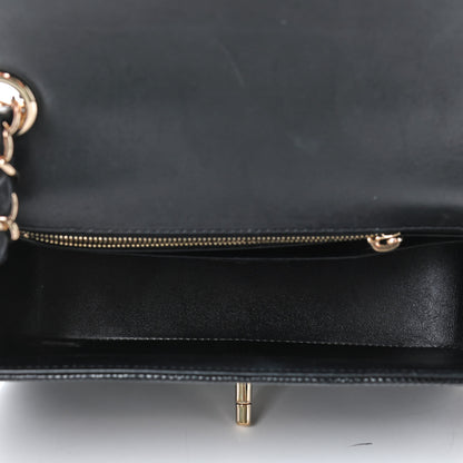 Chanel Lizard Mini Rectangular Flap Black 4 of 4