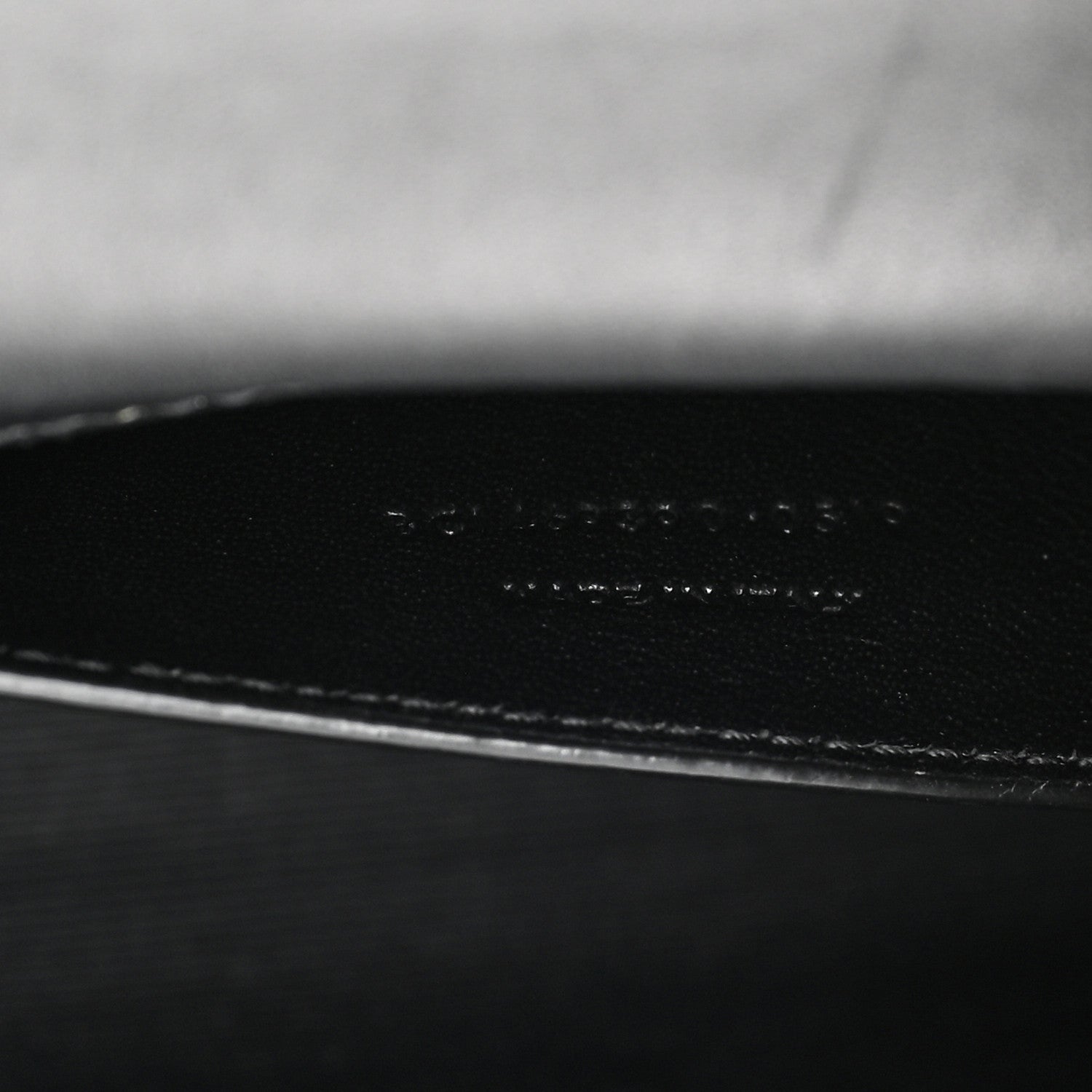 Saint Laurent Grain De Poudre Small Monogram Graphic Print Kate Satchel Black 7 of 13