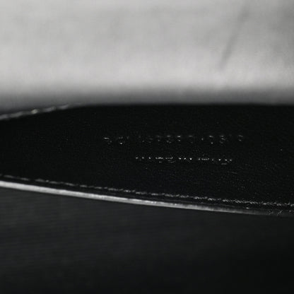 Saint Laurent Grain De Poudre Small Monogram Graphic Print Kate Satchel Black 7 of 13