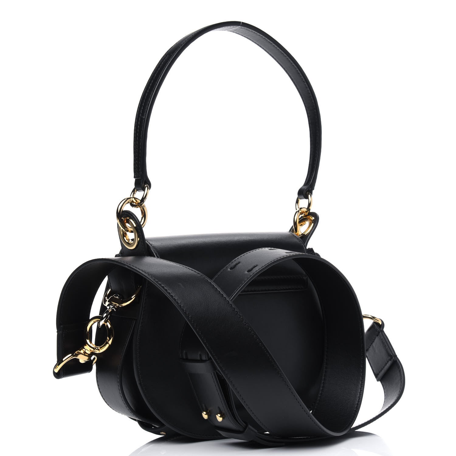Chloe Calfskin Small Tess Bag Black 2 of 4