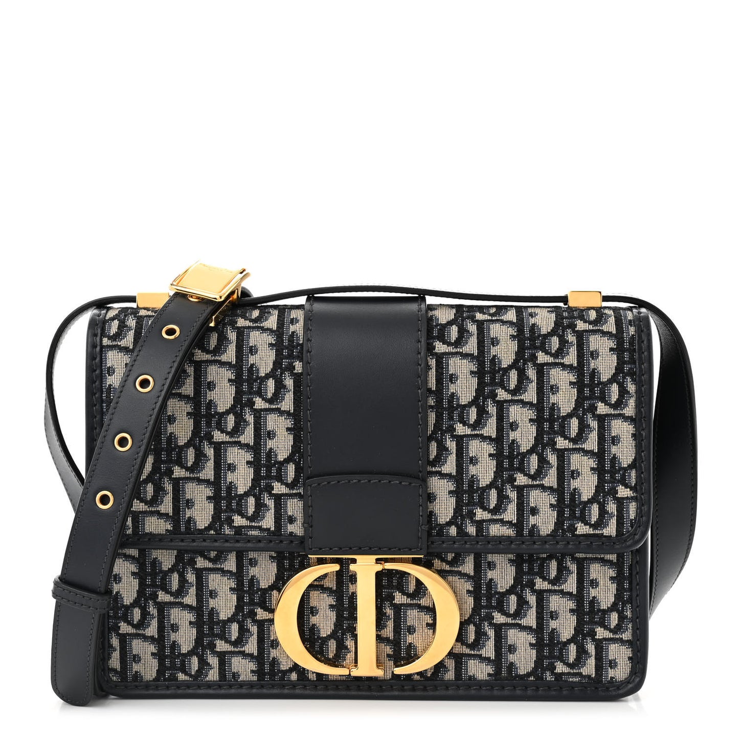 Oblique 30 Montaigne Flap Bag Blue