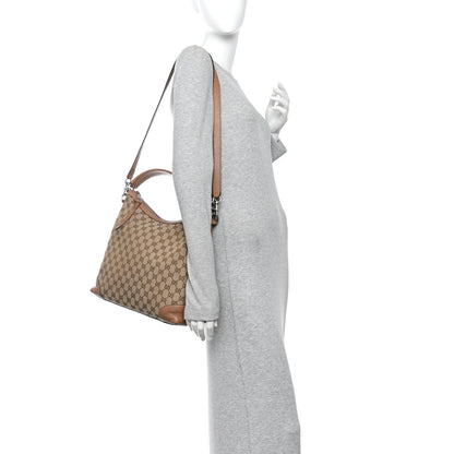 Gucci Monogram Old Libeccio Small Miss GG Hobo Beige Ebony Light Brown 2 of 11