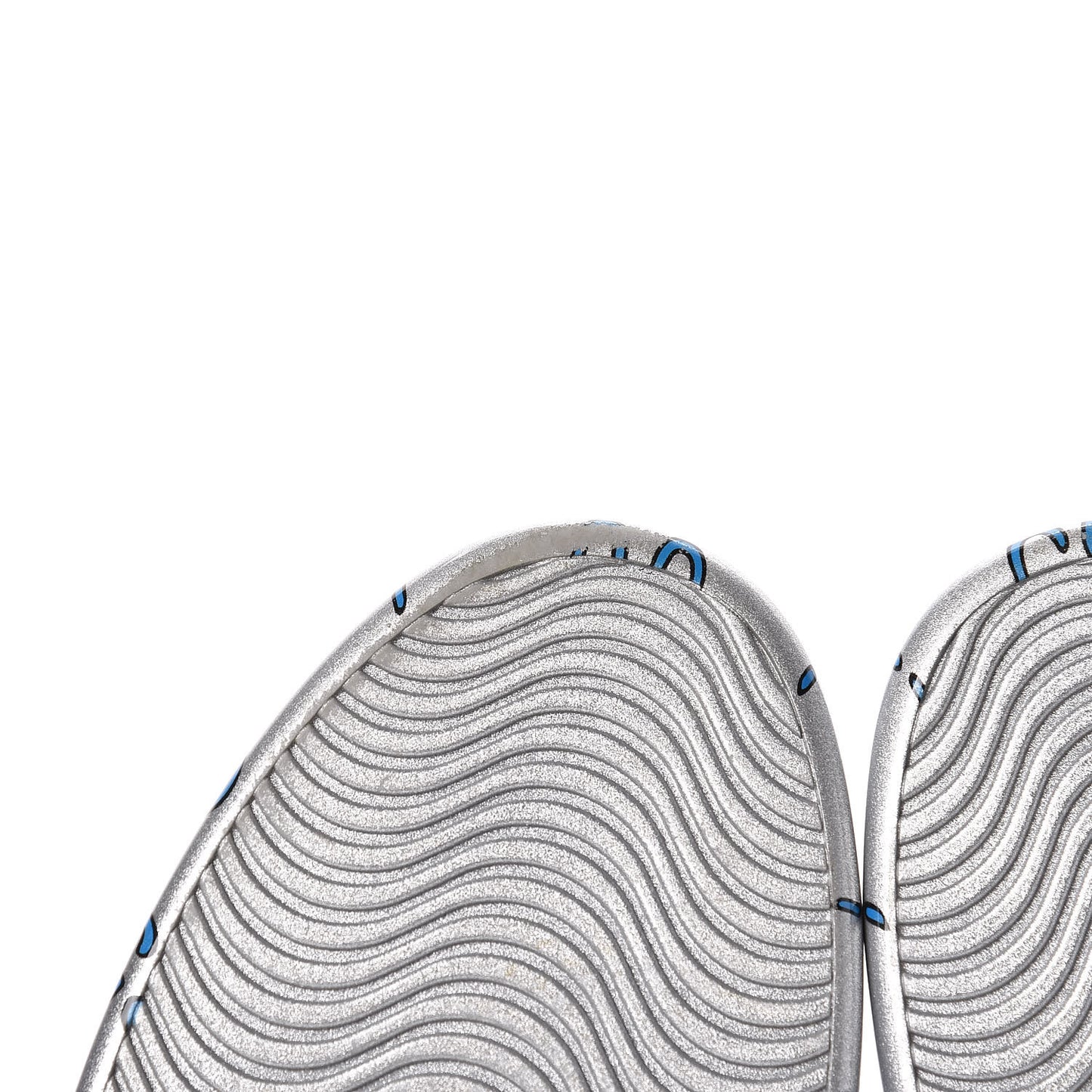 Miro Rubber Wax GucciGhost Print Mens New Ace Sneakers 9 Silver