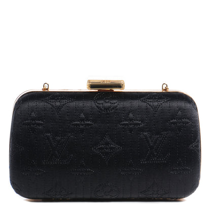 Louis Vuitton Monogram Motard Minaudiere Clutch Black 1 of 9