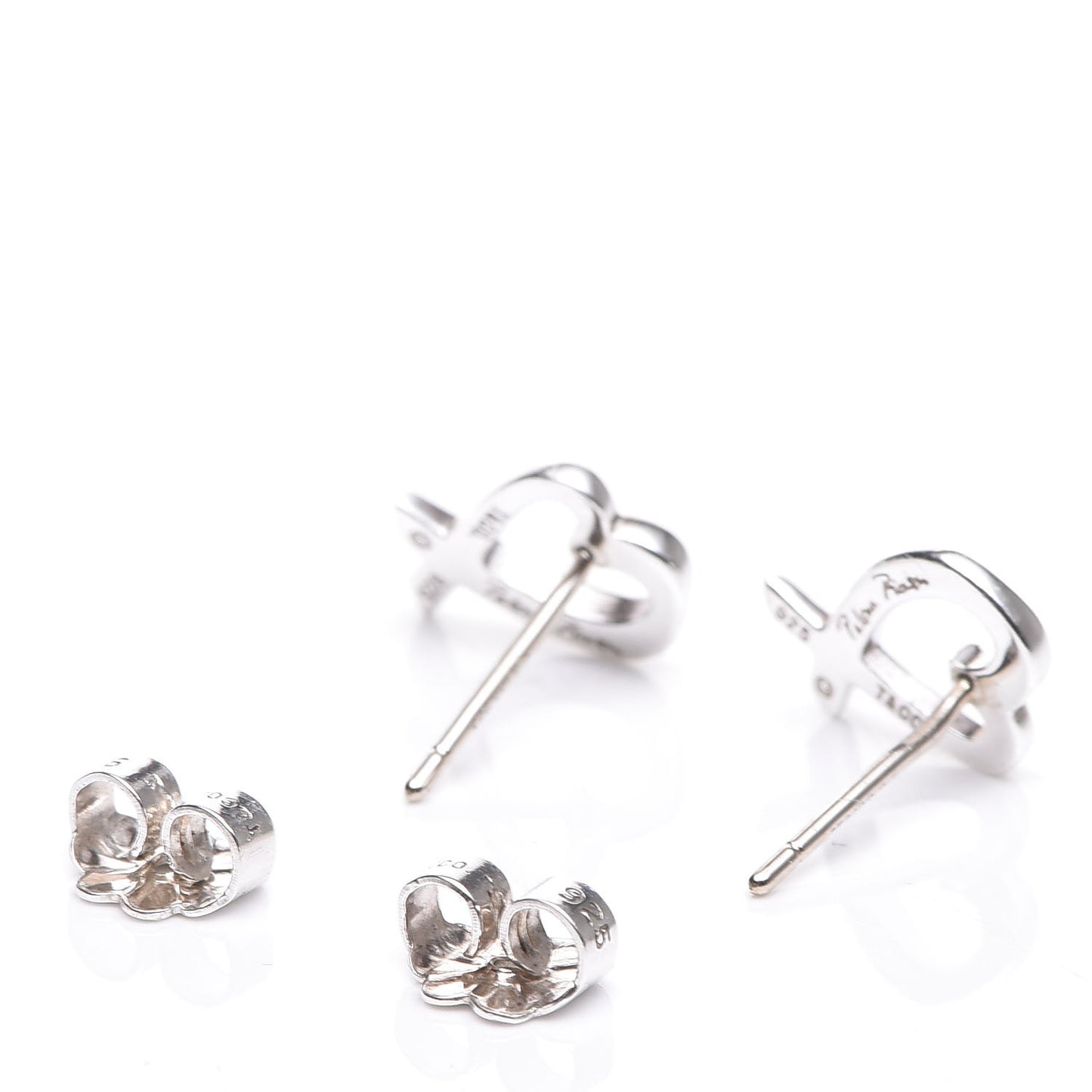 Sterling Silver Mini Paloma Picasso Loving Heart Earrings