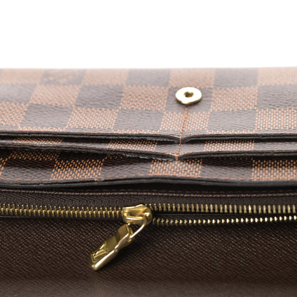 Louis Vuitton Damier Ebene Sarah Wallet NM 8 of 12