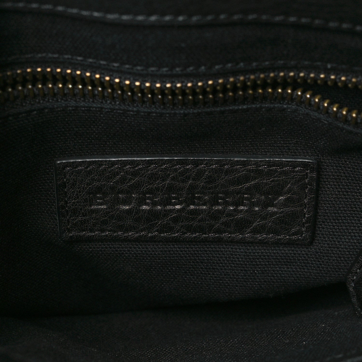 Burberry Canvas Mega Check Everson Crossbody Black 6 of 10