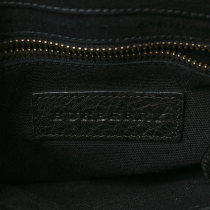Burberry Canvas Mega Check Everson Crossbody Black 6 of 10