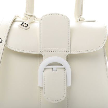 Delvaux Calfskin Mini Brillant Satchel Ivory 14 of 14