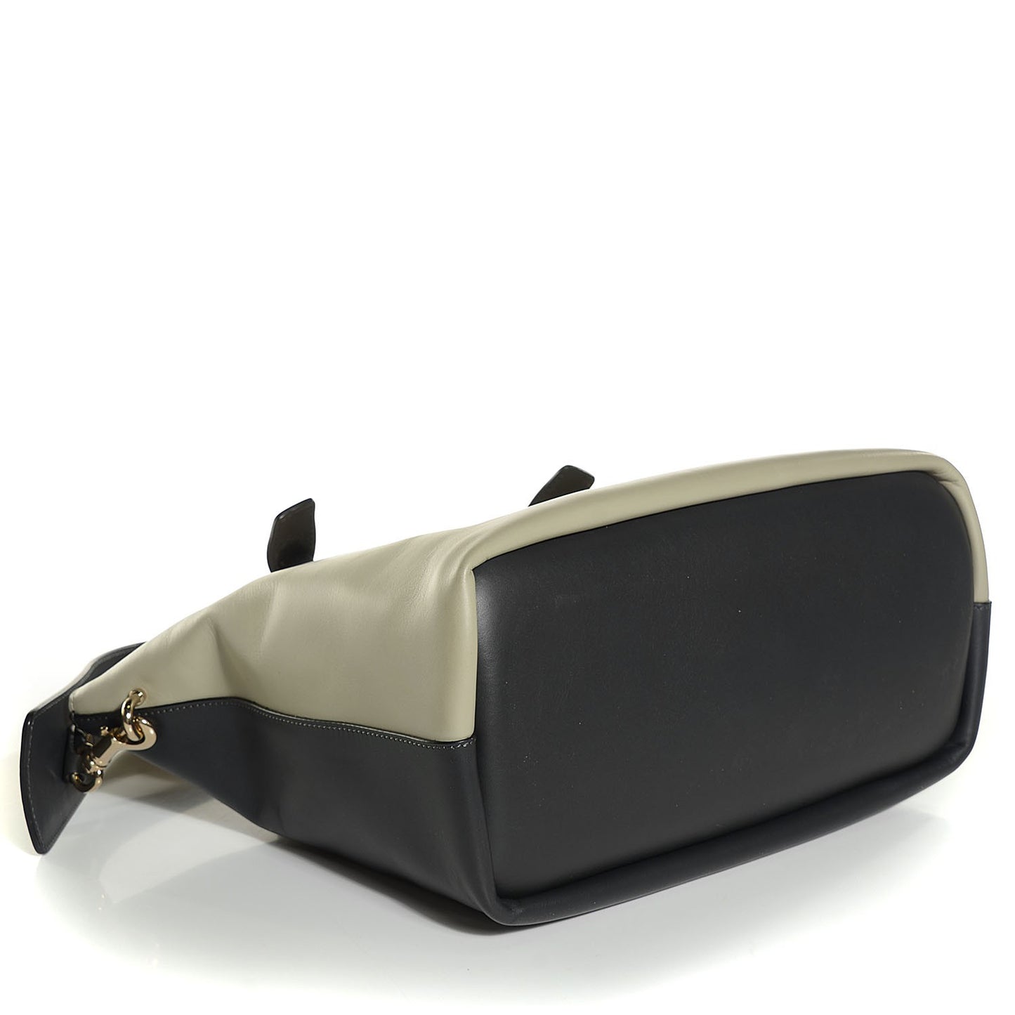 Smooth Calfskin Medium Baylee Tote Mushroom Black