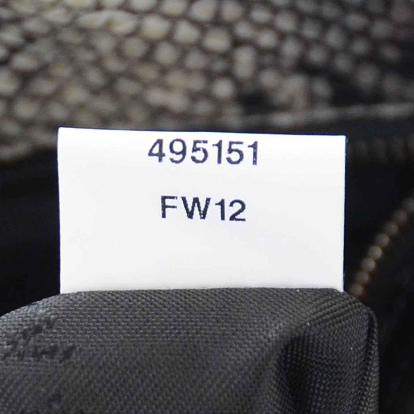 Faux Python Large Falabella Tote